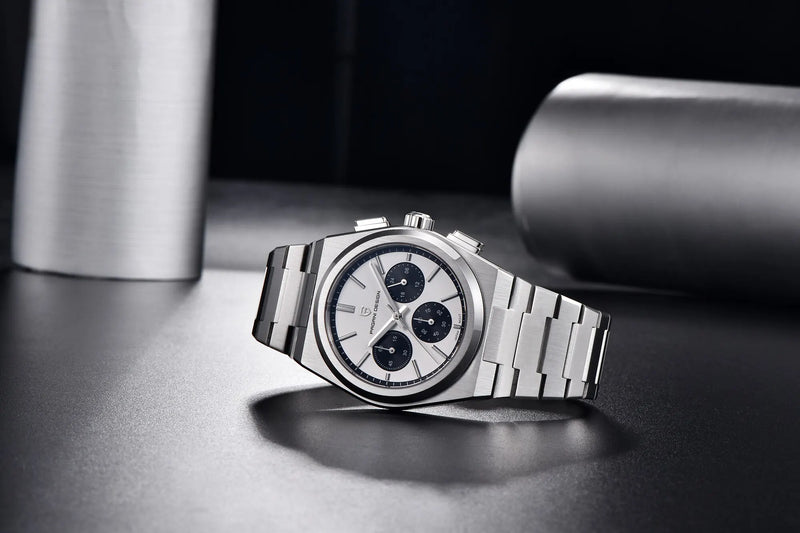 Relógio PAGANI DESIGN chronograph aço inoxidável masculino 40mm