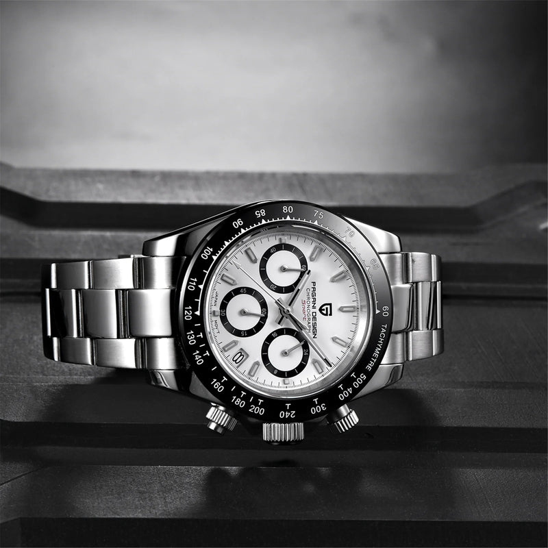 Relógio PAGANI DESIGN aço inoxidável masculino 40mm